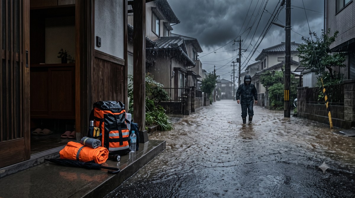 台風・大雨で避難するタイミング｜警戒レベル4が全員避難のリミット【2026年新運用対応】