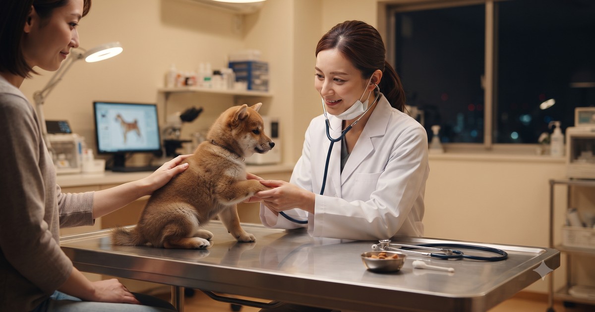 ペットが夜中に急変したら？夜間救急動物病院の探し方と、朝まで待ってはいけない症状10